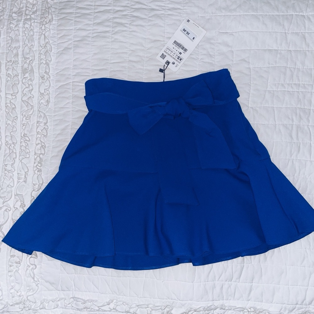 Zara Blue Skort